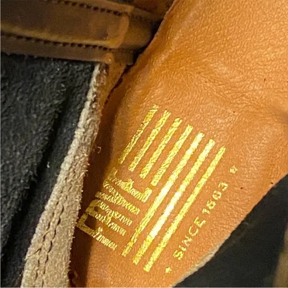 $495 Frye Harness Black Biker Square Toe Metallic Glitter Cowboy Boots - Picture 9 of 16